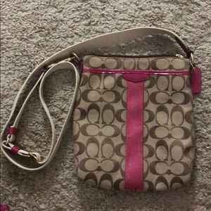 Coach crossbody and wristlet